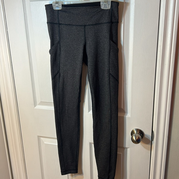 Lululemon Speed Up Leggings Gray Women's Athletic Size 6 - Picture 5 of 9